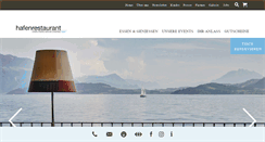 Desktop Screenshot of hafenrestaurant.ch